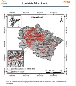 उत्तराखंड के इन दो जिलों में भूस्खलन का सबसे ज्यादा खतरा